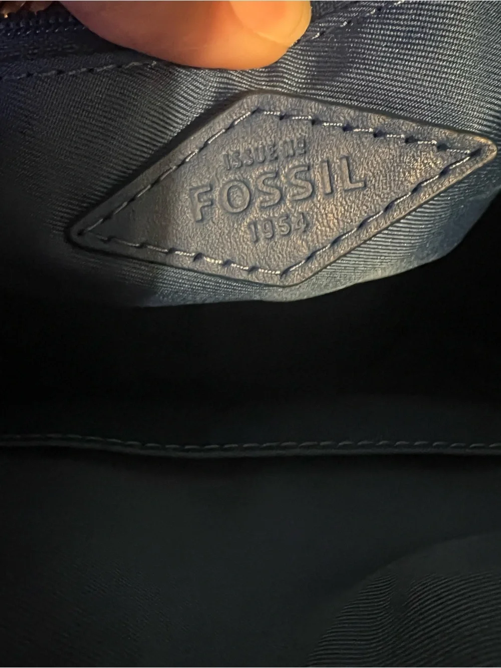 Fossil Fiona Satchel in Malibu Blue NWTS!